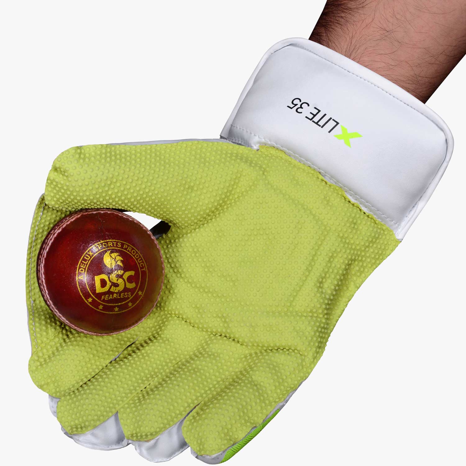 DSC Xlite 35 Wicket Keeping Gloves - Junior - Image 4