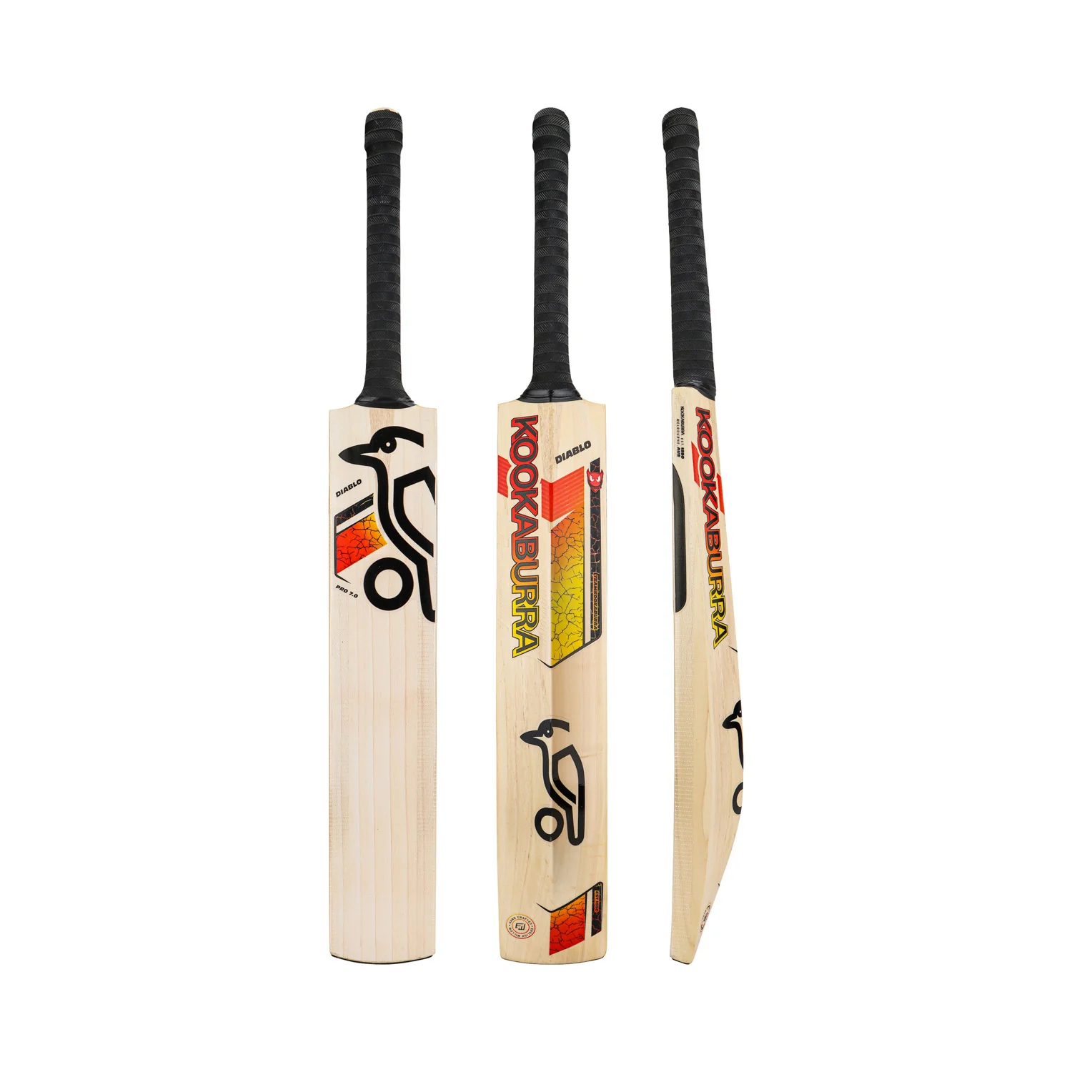Kookaburra Diablo Pro 7.0 Junior Cricket Bat - Harrow - Image 13