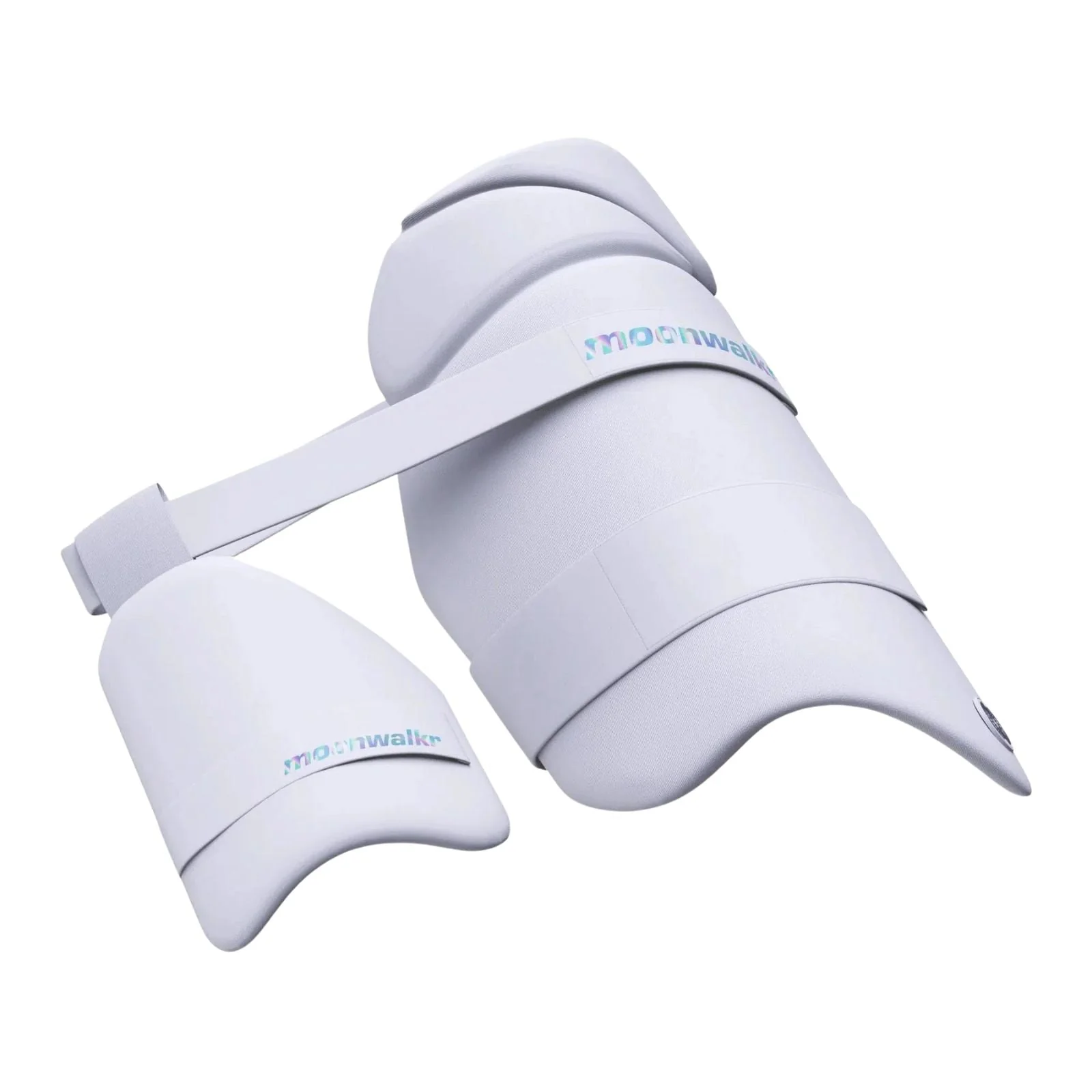 MoonWalkr 2.0 Cricket Combo Thigh Guard - Medium White - Image 3