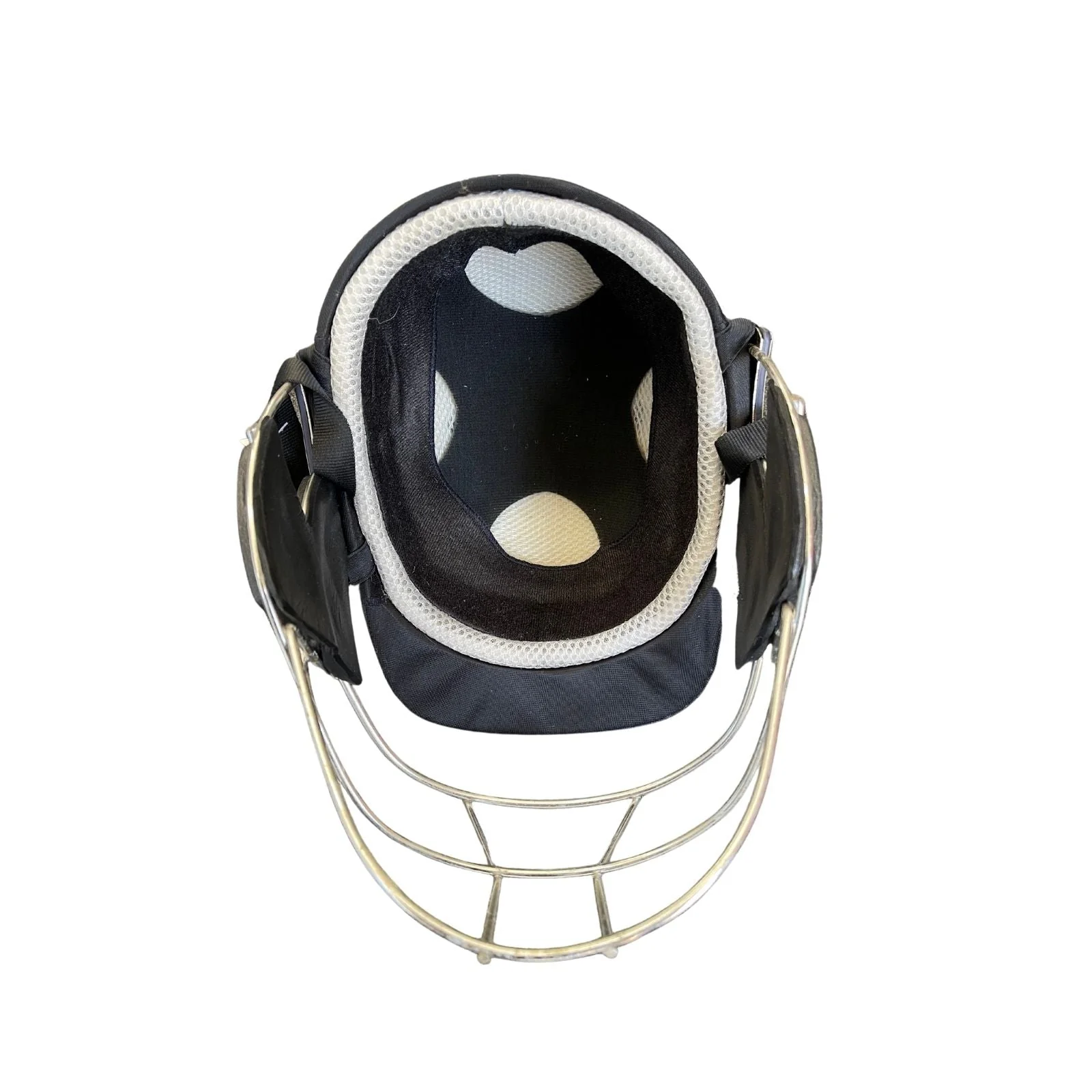 Sturdy Cheetah Black Steel Cricket Helmet - Youth - Image 3