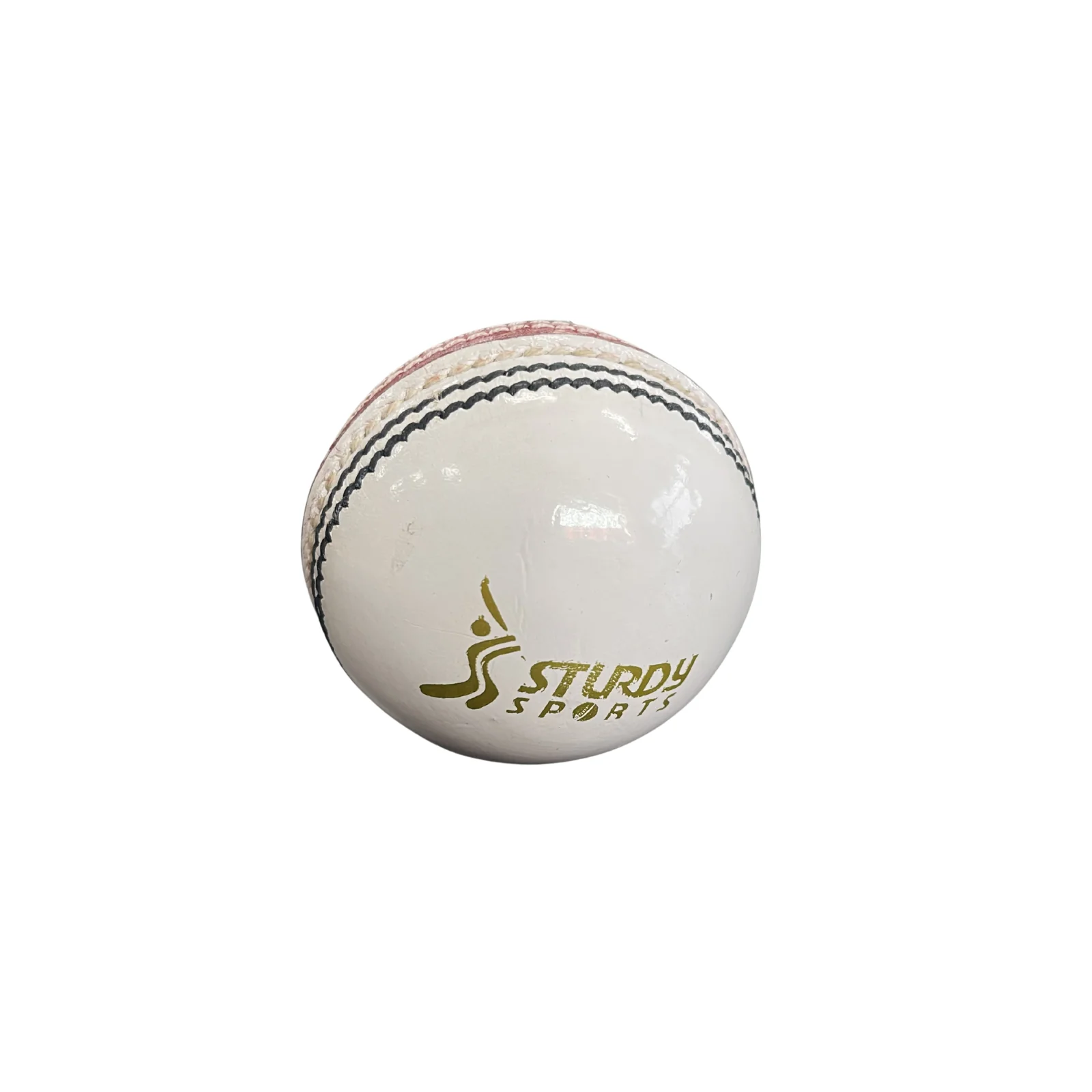 Sturdy Komodo Red White 2 Piece Cricket Ball - Youth - Image 3